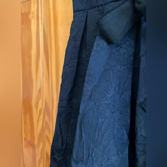 H&M Navy Textured Dress size 2 - Picture 6 of 6